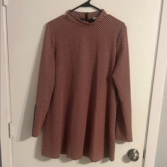 Tyler Boe Mock Neck Long Sleeve Dress - Picture 2 of 2